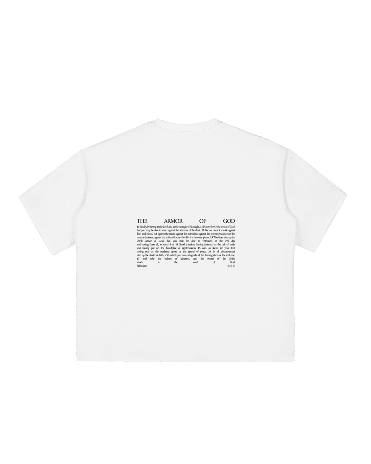 "The Armor of God" Tee - Back