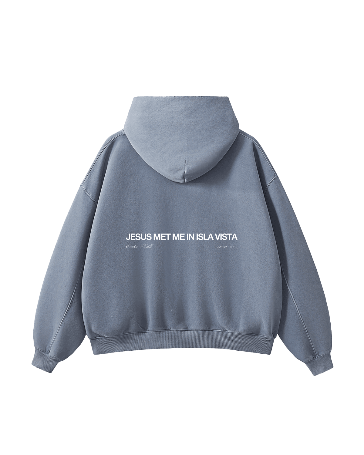 "ISLA VISTA" Fleece Hoodie - Back