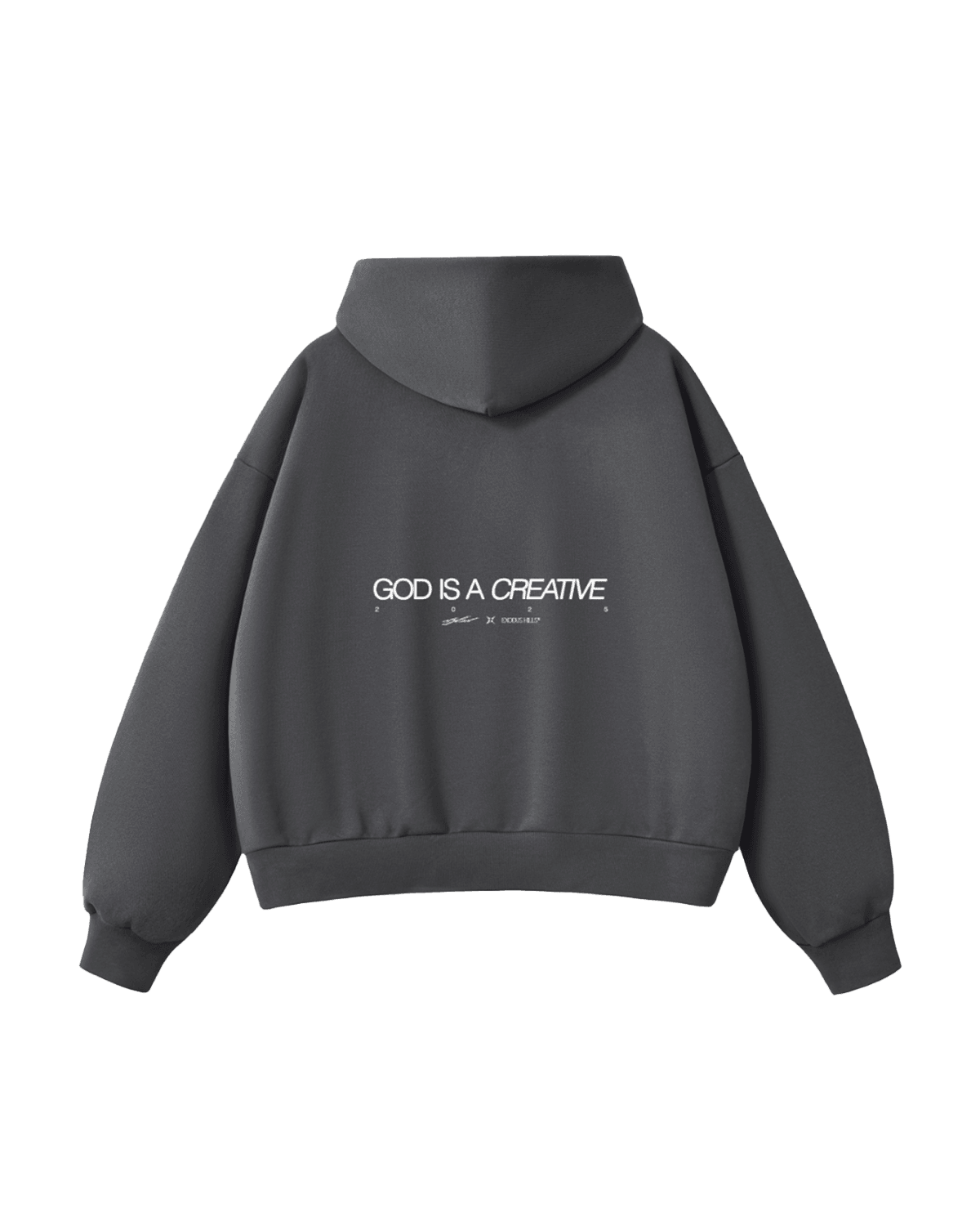 "GOD IS A CREATIVE" Hoodie - Back